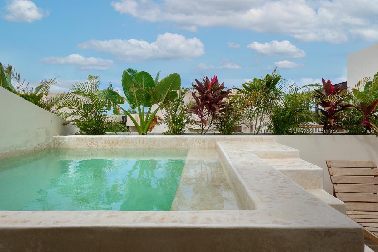 2 Bedbath Private Rooftop & Pool For 6 Тулум Екстер'єр фото